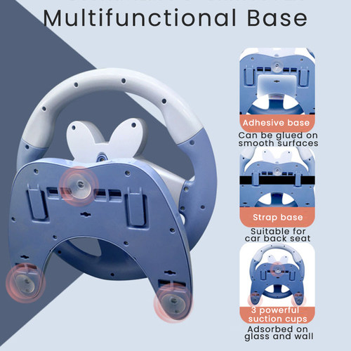 Infant Shining Simulation Steering Wheel Toys Childrens Toy