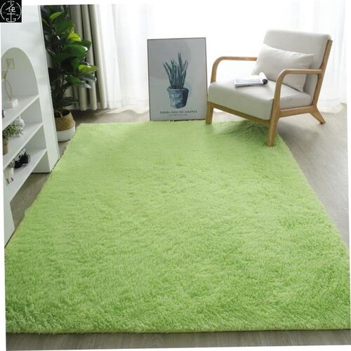 Fluffy Area Rugs for Bedroom Shaggy Floor Mat Carpet 地毯垫1