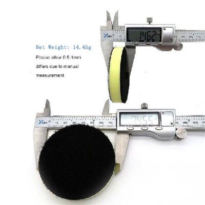 2 Pcs 3 Inch 75mm PU Foam Interface Pad Sander Backing Pad