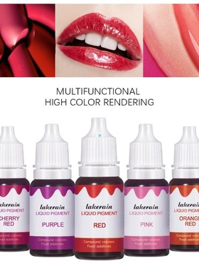 New 10ml Liquid Pigment for Lip Gloss Color Pigment Dyeing