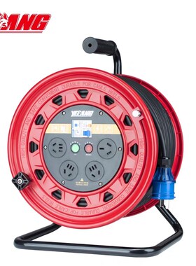 野狼YLB3301线盘移动电缆盘电线盘卷线拖线盘m国标1插座