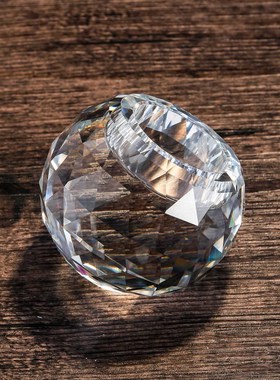 水晶烛台摆件家居饰品客厅酒柜电视柜装饰品办公室桌面佛前用品