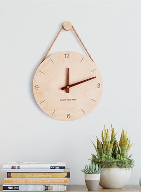 3D Wall Clock Wooden Nordic Wall Clock Modern Design Digital