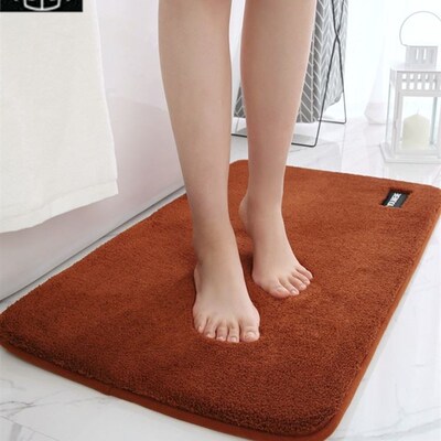 Bathroom anti-slip floor mat toilet mat water-absorbing