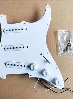 工厂直销电吉他配件ST SQ电吉他三单面板带Alnico拾音器线路总成