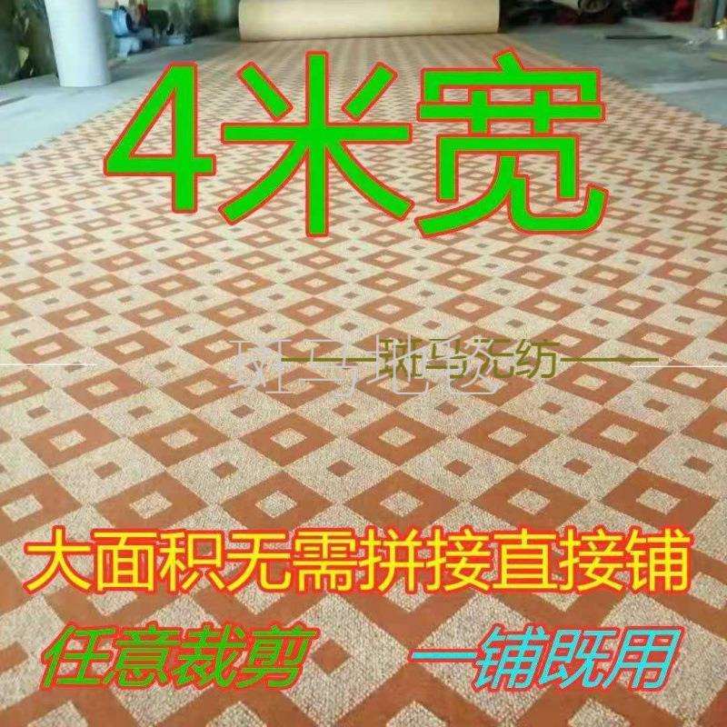 加厚日常地毯大面积满铺客厅卧室宾馆健身房水泥地毛坯房整张可裁