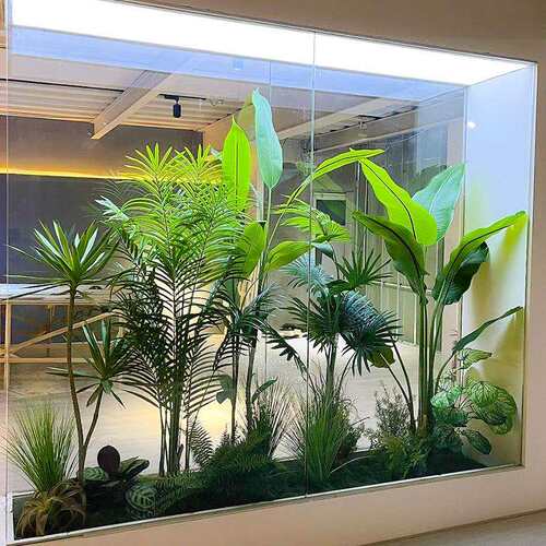 传奇景观仿真绿植造景组合橱窗楼梯下室内转角假植物庭院布置装饰