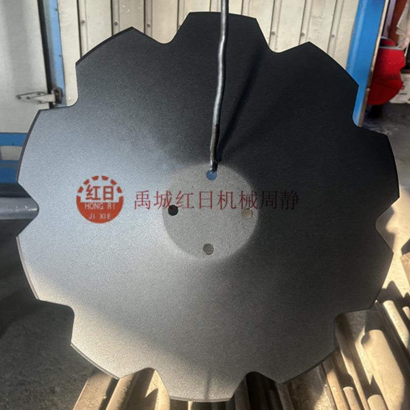 610mmV型缺口耙片 重型圆盘耙耙片 农机配件硼钢热处理耙片