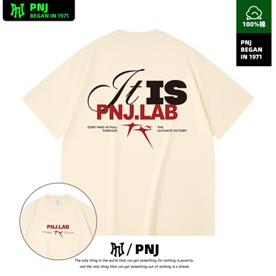 夏季休闲高级感设计插画纯棉短袖T恤情侣衣服打底衫套头半袖上衣