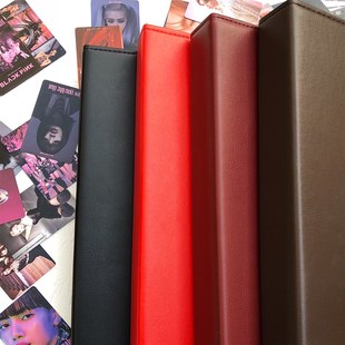 专辑小卡收纳册明星徽章追星明信片书签应援签名照活页收藏册定制