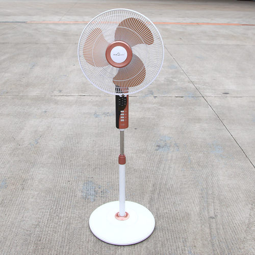 冠凌立式电风扇家用办公落地扇静音16寸大风量铁叶遥控款纯铜电机