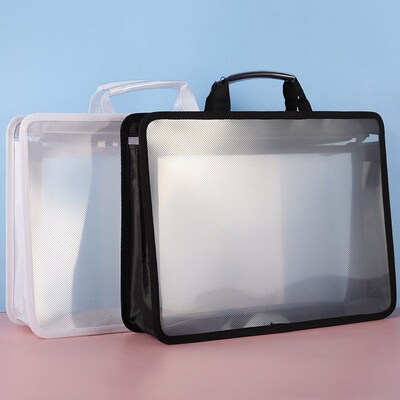 Portable document bag A4 Large capacity storage bag Student