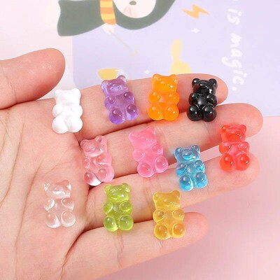 10Pcs Bear Refrigerator Magnet Magnet Blackboard And Whitebo