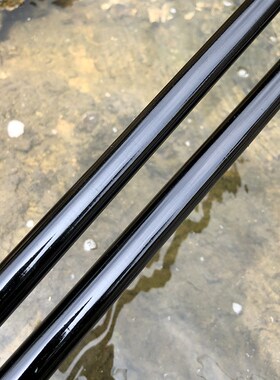 Dark Gray Telescopic Carp Fishing Rod, Short Rigid Telescopi