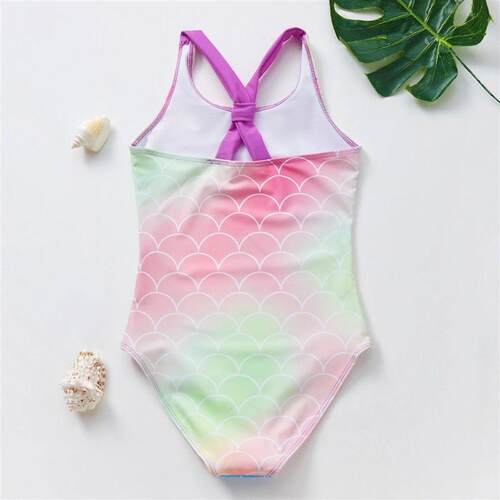 New Arrival 3~9Y Girls Swimsuit one piece Girls swimwear Chi