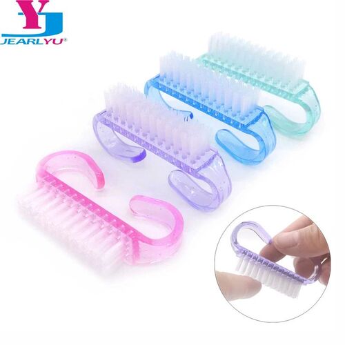 10 Pcs/Lot Acrylic Nail Brush 4 Color Nail Art Manicure Pedi