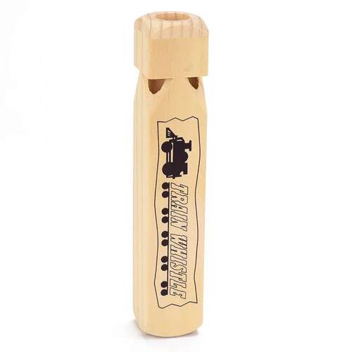 Kids Wooden Train Whistle Music Baby Teaching Wood Toy Music