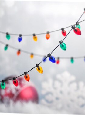 1/3/5M Christmas Decoration Light String Xmas Wreath DIY Col