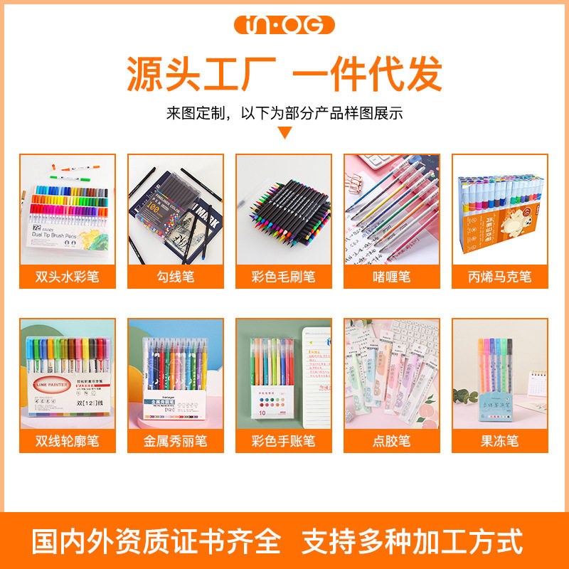 Acrylic marker pen for childrens graffiti, waterproof and图片