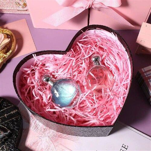 Gift Packaging Boxes Heart Shaped Black Present Box for