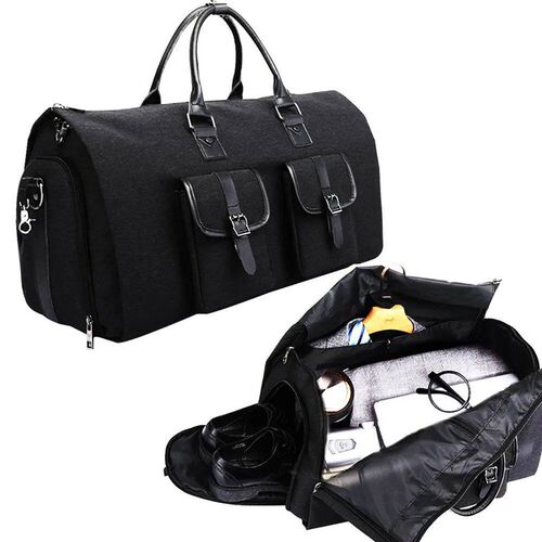 Carry on Garment Bag Suit Travel Bags for Men 2-in-1 Suit Ba