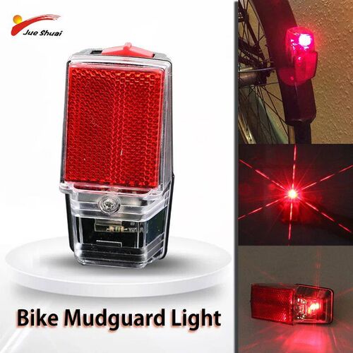 Electric Bike Led Red Taillight on Rear Rack Fender Rear Lig