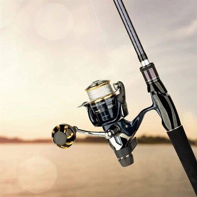 Fishing Reel Rocker Arm Knob Grip Ergonomics Design Metal Kn