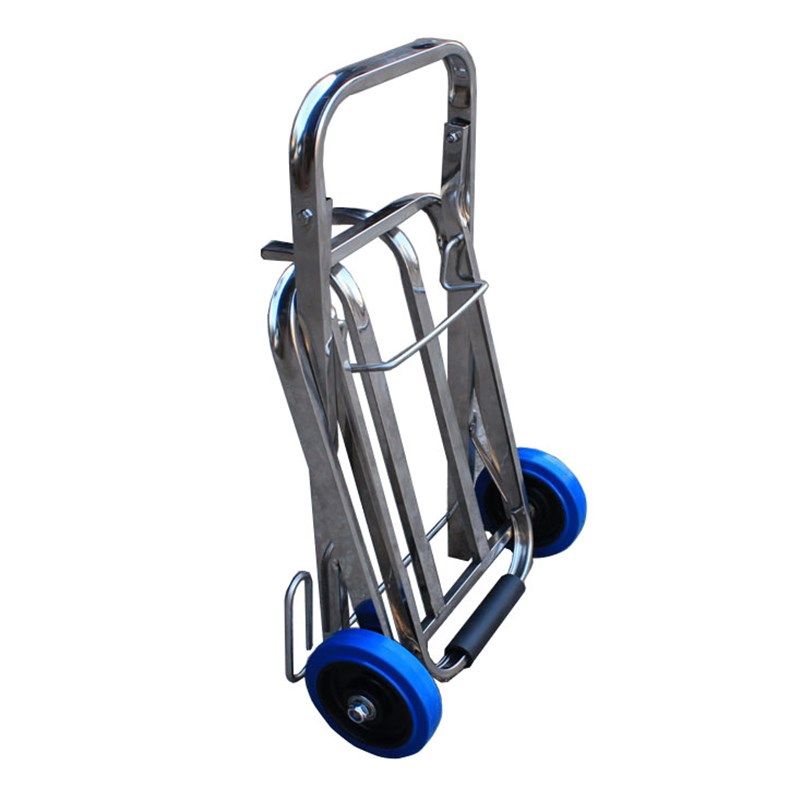 不锈钢便携拉杆车行李车手拉车买菜购物车两轮折叠小拖拖车买菜车,收纳整理,便携购物车,淘宝优惠券,粉丝福利购,淘宝优惠卷