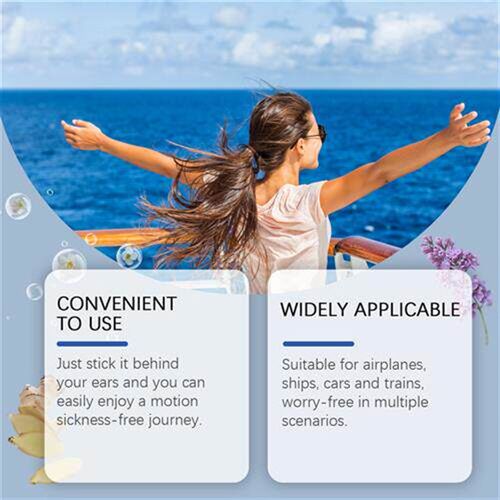 Motion sickness patch