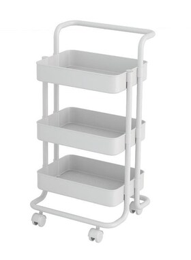 Trolley storage rack landing kitchen bathroom mobile snack