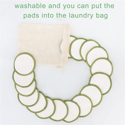 Reusable Makeup Remover Pads Face Facial Cleansing Wipes