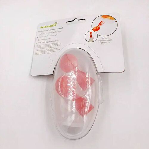 2 Pcs/bag Baby Spoon Food Preservation Packaging Bag Sealing