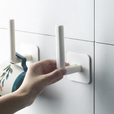 Strong Adhesive Hooks No-Drill Heavy Duty Wall Hangers for K