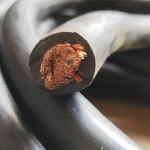 YC潜水泵专用电缆单股70平方软线多芯皮铜芯防水电缆1平