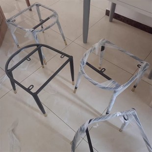 通用椅子腿脚椅子架餐椅架子椅子底托餐椅配件软包椅替换脚