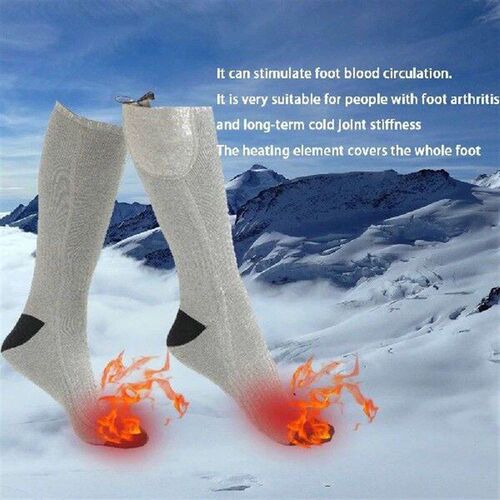 Electric Heating Socks Fast Heating Warm Winter Socks