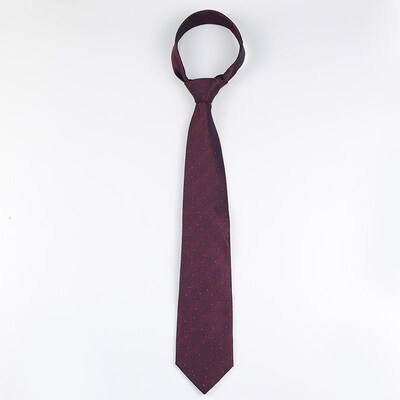 Wine Red Tie for Men 8cm Handmade for Formal Wedding Fashion