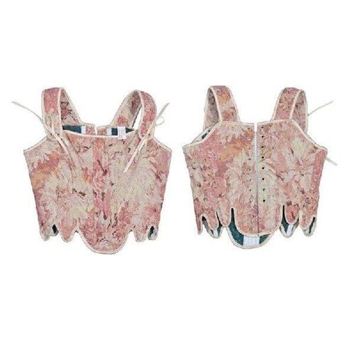 Women Corset Vintage Print SlimShaping Girdle Vest Top