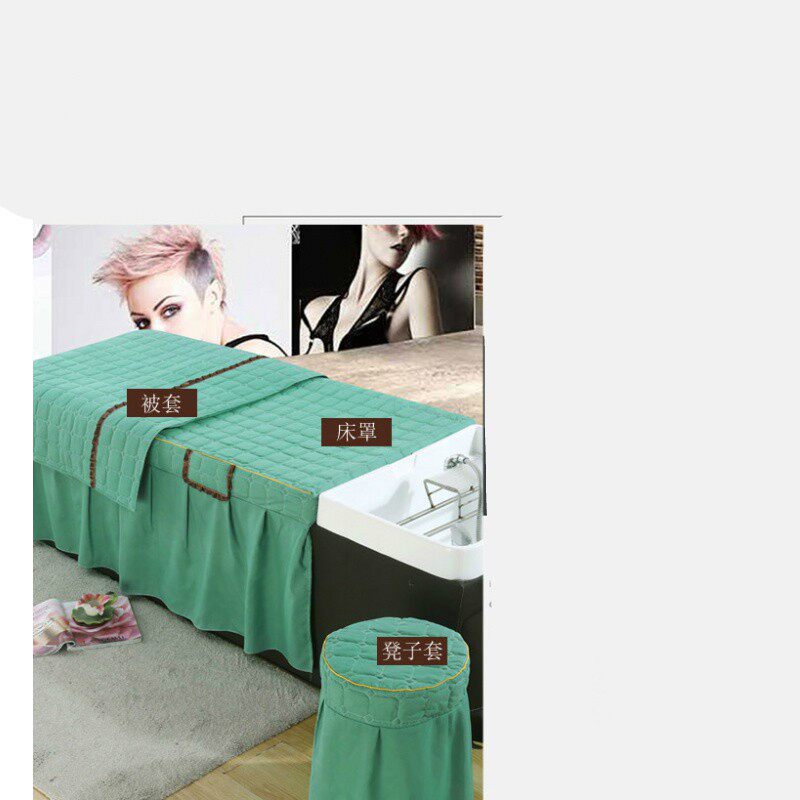 泰式新款铮舍一等品防水冲头水床罩洗头三件美发床订做,床上用品,床罩,淘宝优惠券,粉丝福利购,淘宝优惠卷