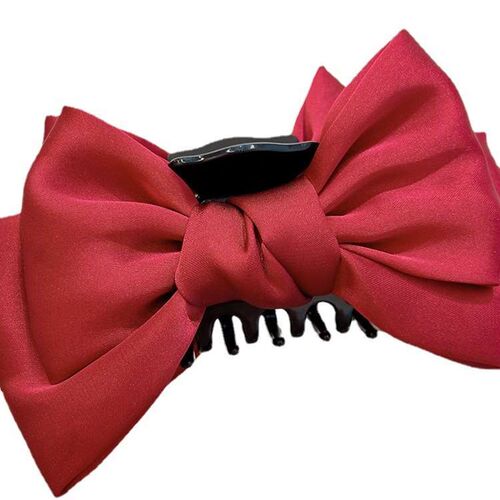 Childrens Red Bow Hairpin Cute Ba High Beauty Value Clip Gi
