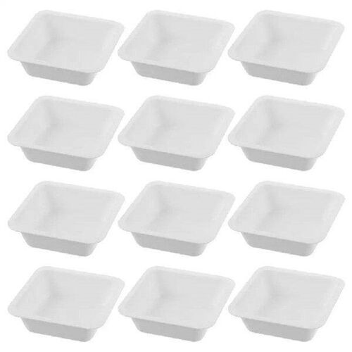 20pcs Weighing Dish Plate Food Plastic Boat Tray 250ml