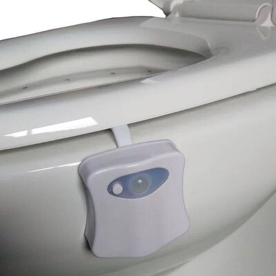 8/16 Colors Toilet Light LED Human Motion Sensor Automatic L