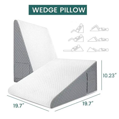 Wedge Pillow for Sleeping Acid Reflux After Surgery Triangle