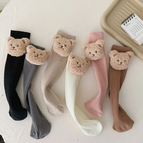 New Baby Socks Kids Toddler Boys Knee High Long Soft Cotton