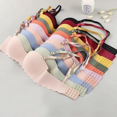 Sexy Bras Push Up Seamless Underwear Women Solid Color Wirel