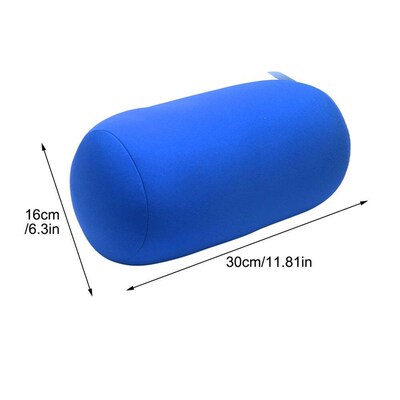 Microbead Roll Cushion Neck Waist Back Head Support Sleep Pi