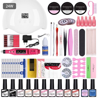 Nail polish UV phototherapy nail polish gel manicure set