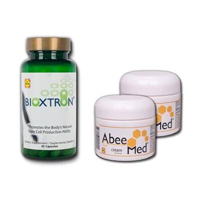 Bioxtron Natural AFA Stem Cell Supplement-60 Capsules + 2