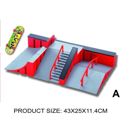 Finger Skateboard Big Scene DIY Mini Park Finger Skatepark R