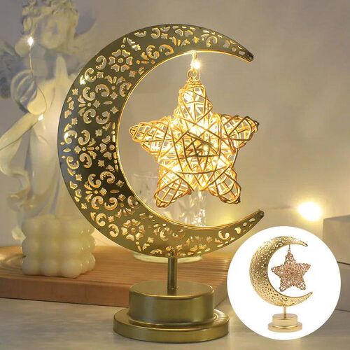 1PC Gurbana Orb Star Festival decorative lights Led Iron Moo